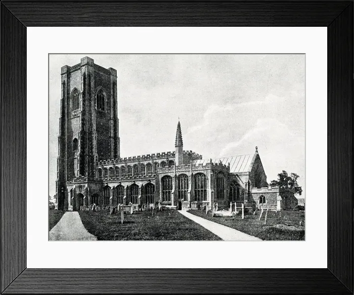 Framed Print : St Peter and St Paul's Church, Lavenham, Suffolk Framed Print : St Peter and St Paul's Church, Lavenham, Suffolk