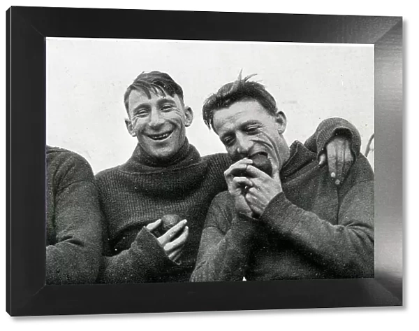 Clapton Orient footballers Jones, Fletcher and Ellis