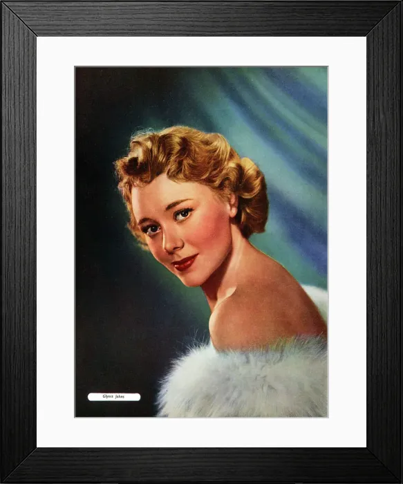 Framed Print : Glynis Johns, British actress Framed Print : Glynis Johns, British actress
