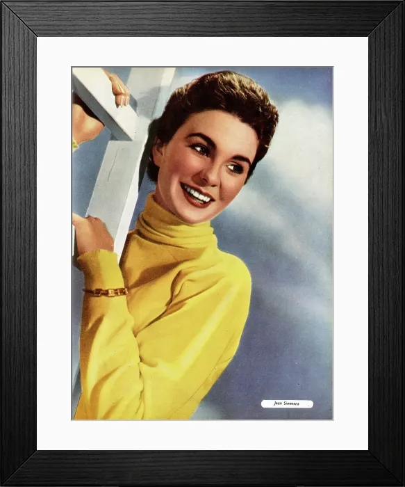 Framed Print : Jean Simmons, British actress Framed Print : Jean Simmons, British actress