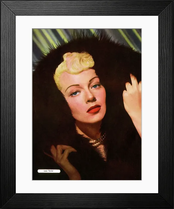 Framed Print : Lana Turner, American actress Framed Print : Lana Turner, American actress