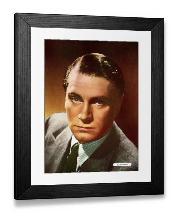 Framed Print : Laurence Olivier, English actor Framed Print : Laurence Olivier, English actor