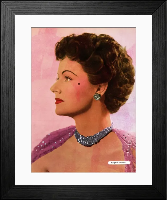 Framed Print : Margaret Lockwood, English actress Framed Print : Margaret Lockwood, English actress