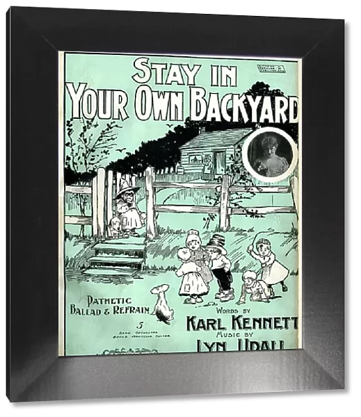 Music cover, Stay in Your Own Backyard