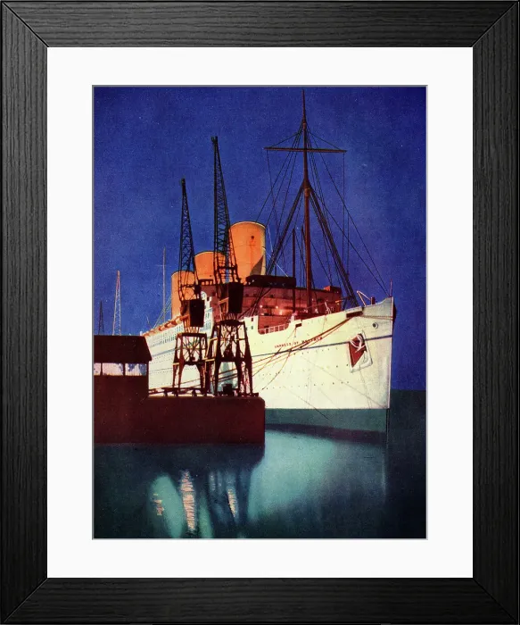 Framed Print : Empress of Britain, Canadian Pacific liner Framed Print : Empress of Britain, Canadian Pacific liner