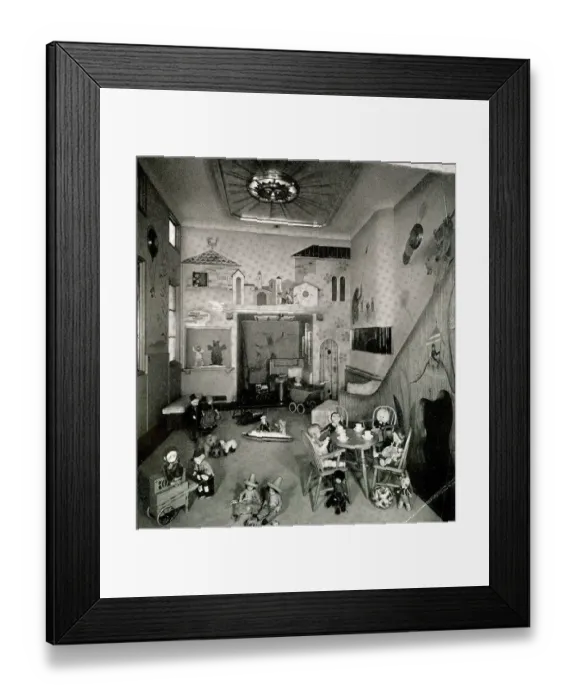 Framed Print : RMS Queen Mary, Children's Playroom Framed Print : RMS Queen Mary, Children's Playroom
