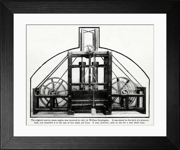 Framed Print : Original marine steam engine invented by Symington Framed Print : Original marine steam engine invented by Symington