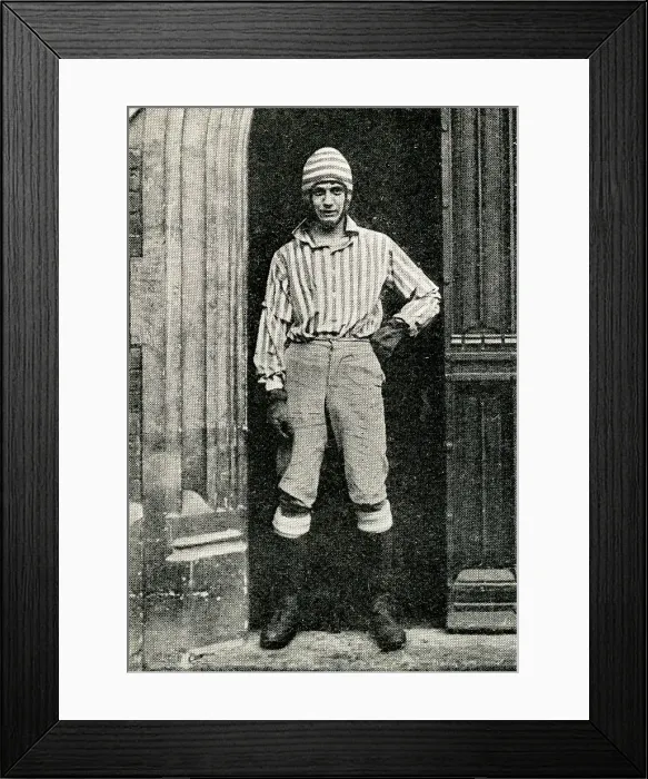 Framed Print : H C Prior, King's School Scholar, Eton Wall Game Framed Print : H C Prior, King's School Scholar, Eton Wall Game