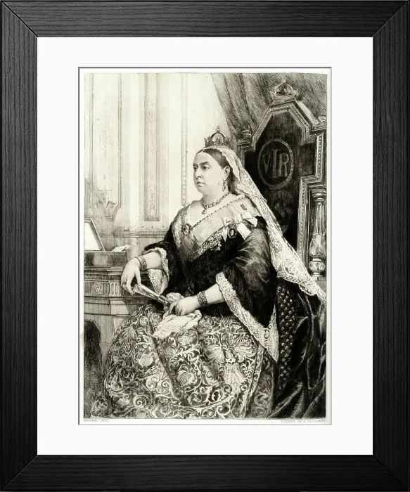 Framed Print : Queen Victoria, Golden Jubilee portrait Framed Print : Queen Victoria, Golden Jubilee portrait