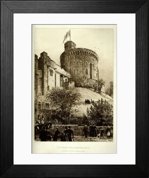 Framed Print : The Round Tower, Windsor Castle Framed Print : The Round Tower, Windsor Castle