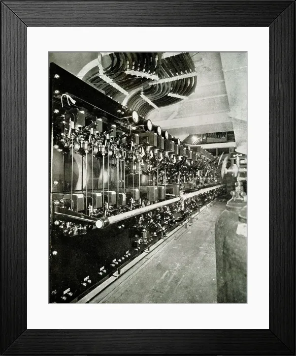 Framed Print : RMS Queen Mary, engine room Framed Print : RMS Queen Mary, engine room