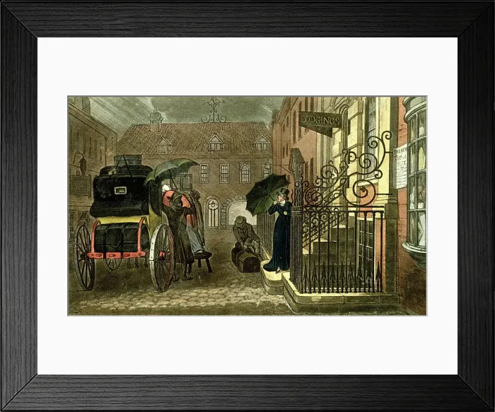 Framed Print : The Departure from Scarborough, North Yorkshire Framed Print : The Departure from Scarborough, North Yorkshire