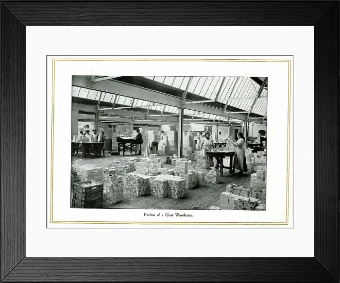 Framed Print : Portion of a Glost Warehouse, Alfred Meakin Framed Print : Portion of a Glost Warehouse, Alfred Meakin