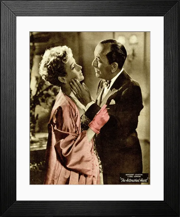 Framed Print : Margaret Leighton and Noel Coward, The Astonished Heart Framed Print : Margaret Leighton and Noel Coward, The Astonished Heart