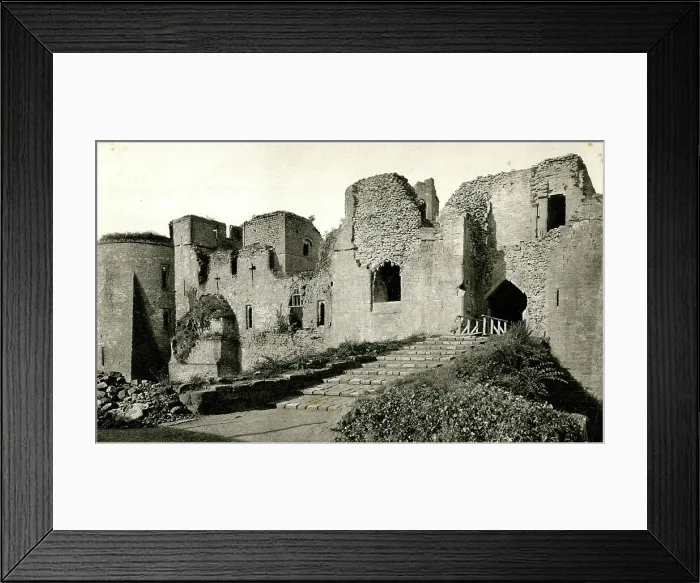 Framed Print : East Front, Goodrich Castle, Herefordshire Framed Print : East Front, Goodrich Castle, Herefordshire