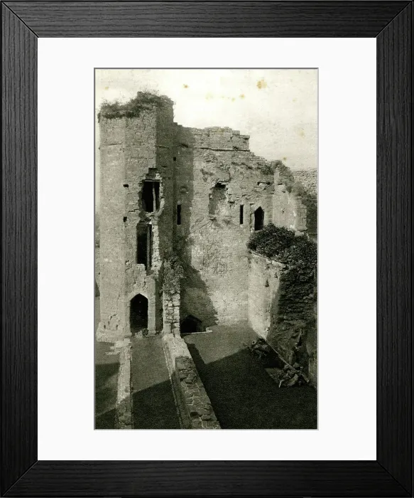 Framed Print : East Range of the Courtyard, Goodrich Castle, Herefordshire Framed Print : East Range of the Courtyard, Goodrich Castle, Herefordshire