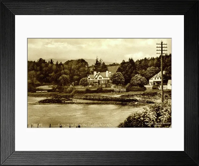 Framed Print : Ferry Hotel, Talycafn, Colwyn Bay, North Wales Framed Print : Ferry Hotel, Talycafn, Colwyn Bay, North Wales