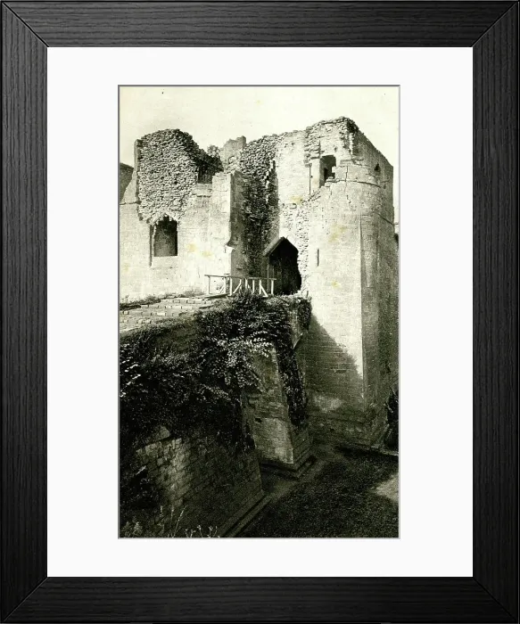 Framed Print : Gatehouse from north east, Goodrich Castle, Herefordshire Framed Print : Gatehouse from north east, Goodrich Castle, Herefordshire
