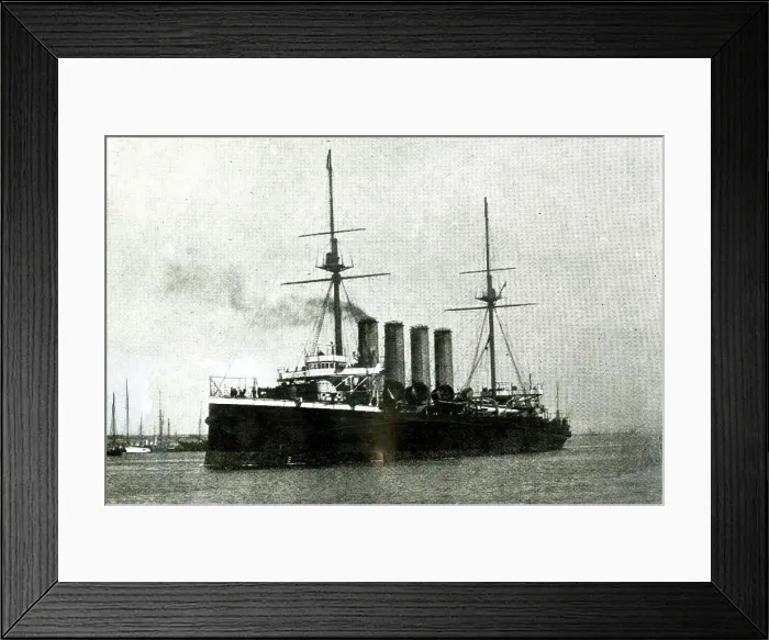 Framed Print : HMS Aboukir, British Cressy class armoured cruiser Framed Print : HMS Aboukir, British Cressy class armoured cruiser