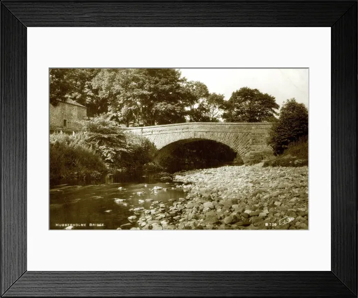 Framed Print : Hubberholme Bridge, North Yorkshire Framed Print : Hubberholme Bridge, North Yorkshire
