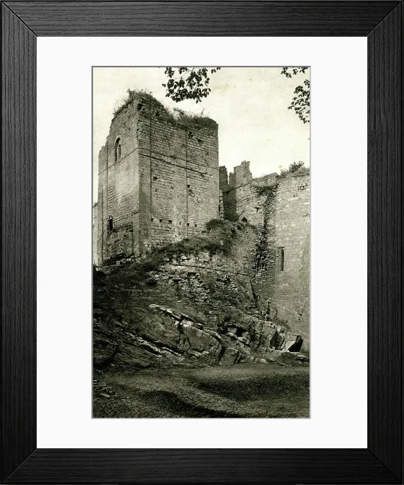 Framed Print : Keep from the south, Goodrich Castle, Herefordshire Framed Print : Keep from the south, Goodrich Castle, Herefordshire