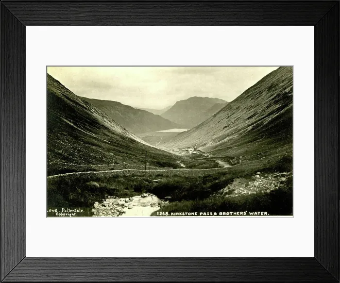 Framed Print : Kirkstone Pass and Brothers Water, Cumbria Framed Print : Kirkstone Pass and Brothers Water, Cumbria