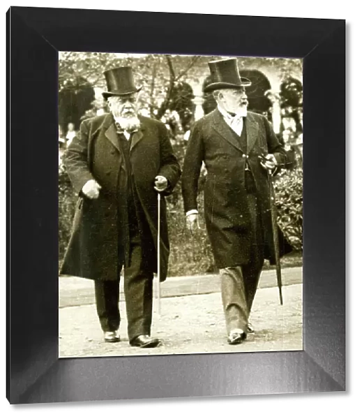 King Edward VII and French President Fallieres, London