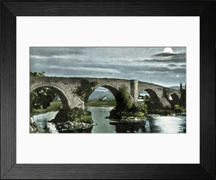 Framed Print : The Old Bridge of Forth, Stirling, Scotland Framed Print : The Old Bridge of Forth, Stirling, Scotland