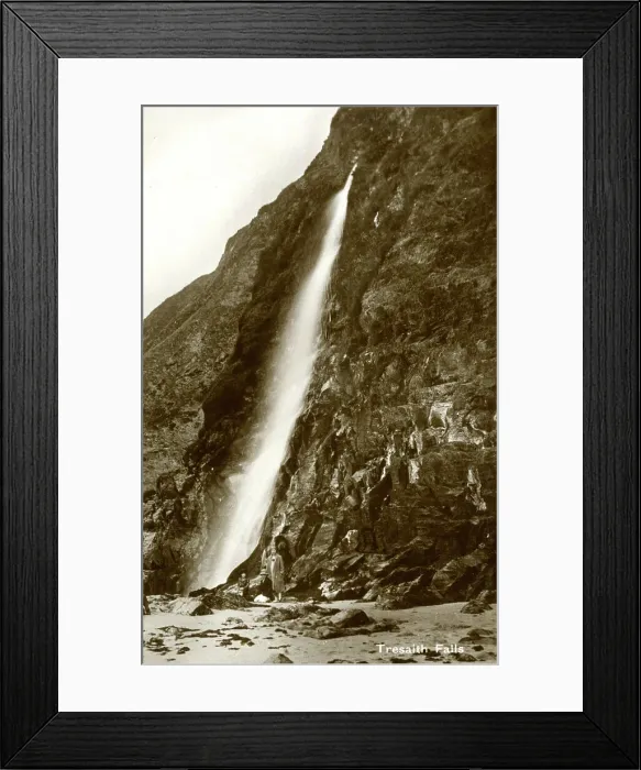 Framed Print : Tresaith Falls, Cardigan, Wales Framed Print : Tresaith Falls, Cardigan, Wales