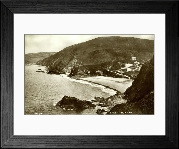 Framed Print : Tresaith, Cardigan, Wales Framed Print : Tresaith, Cardigan, Wales
