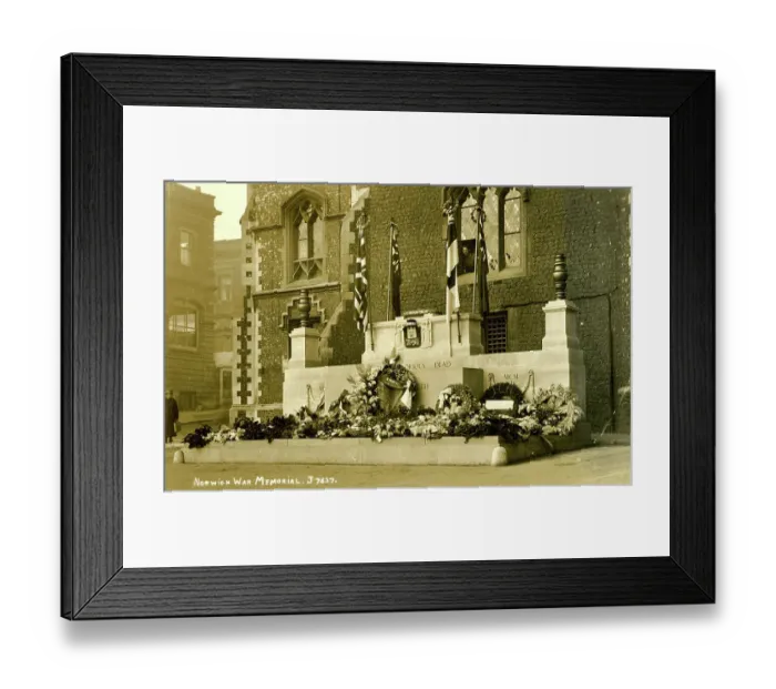 Framed Print : WW1 war memorial, Norwich Framed Print : WW1 war memorial, Norwich