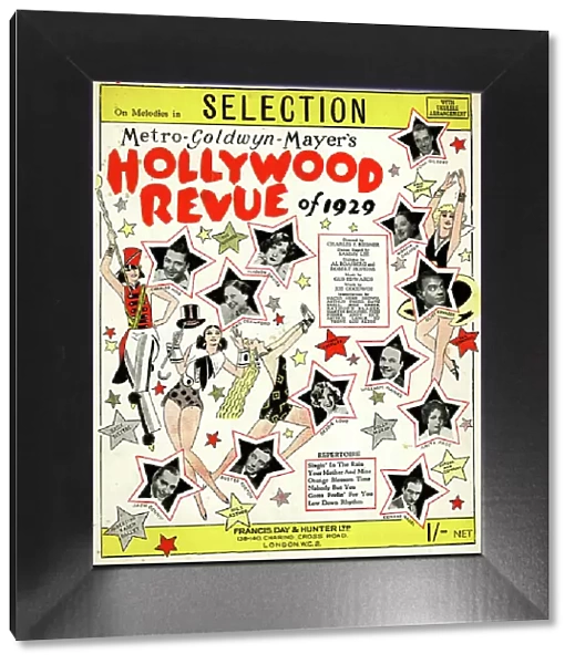 Music cover, MGM's Hollywood Revue of 1929