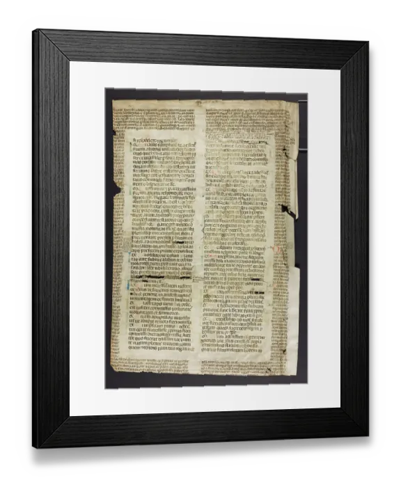 Framed Print : Justinian's Codex, Book VI. XXXXI (Fragments) Framed Print : Justinian's Codex, Book VI. XXXXI (Fragments)