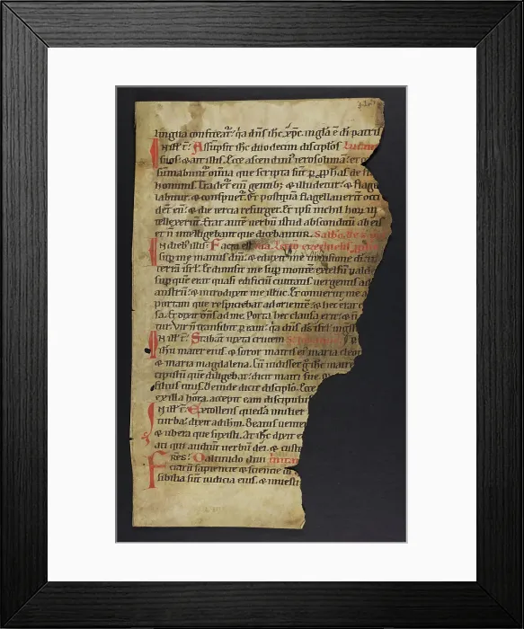 Framed Print : Breviary (Fragment) Framed Print : Breviary (Fragment)