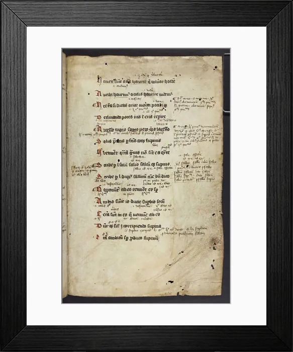Framed Print : Graecismus (Fragment) Framed Print : Graecismus (Fragment)