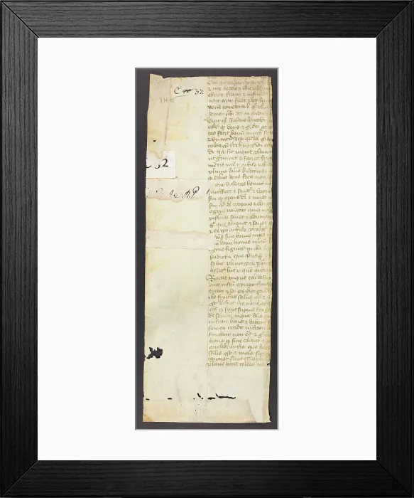 Framed Print : Legal Text? (Fragment) Framed Print : Legal Text? (Fragment)