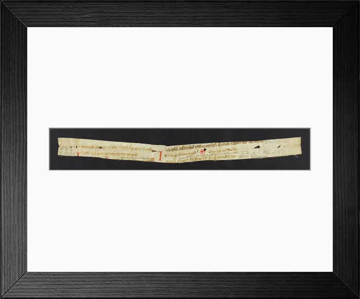 Framed Print : Fragments of Codex Justinianus and Digesta Framed Print : Fragments of Codex Justinianus and Digesta