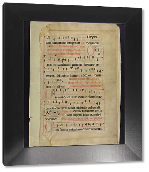 Antiphonal (Incunable Fragment)