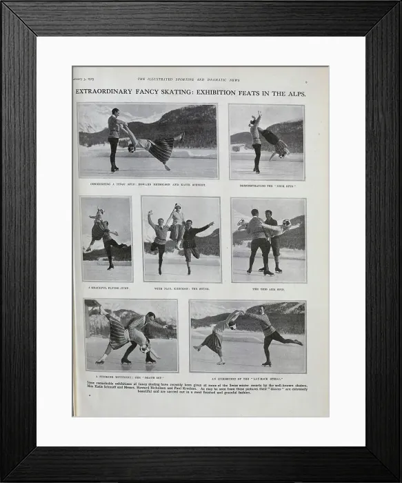 Framed Print : Fancy Skating Framed Print : Fancy Skating