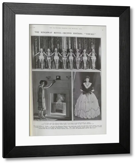 Framed Print : The Revue Show Yoicks! Framed Print : The Revue Show Yoicks!