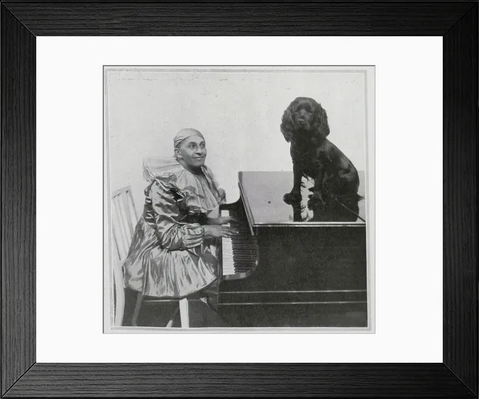 Framed Print : Melville Gideon at the Piano Framed Print : Melville Gideon at the Piano
