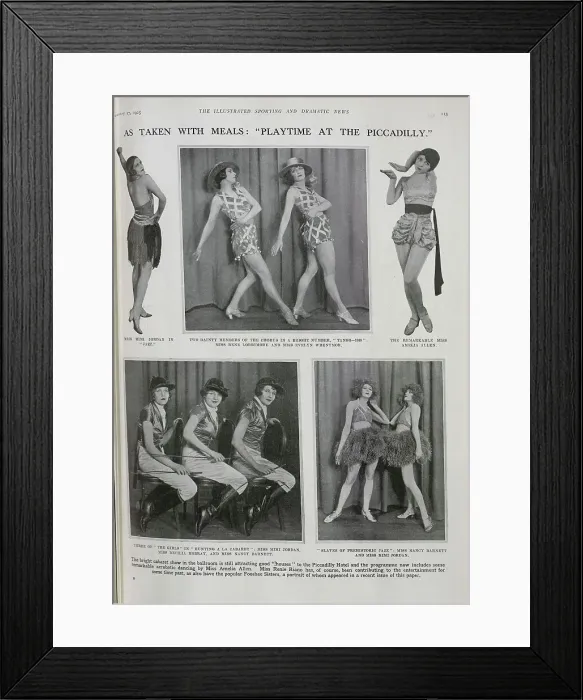 Framed Print : Playtime at the Piccadilly Framed Print : Playtime at the Piccadilly