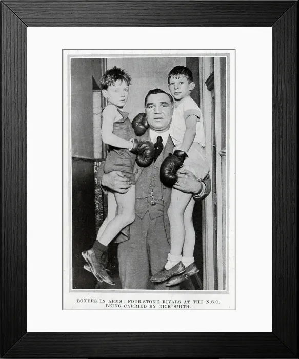 Framed Print : Dick Smith, Boxer Framed Print : Dick Smith, Boxer