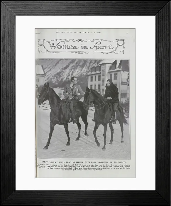 Framed Print : Lord and Lady Northesk Framed Print : Lord and Lady Northesk