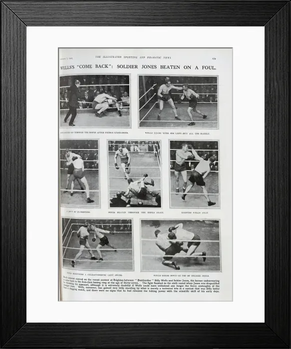Framed Print : Boxing at Brighton Framed Print : Boxing at Brighton