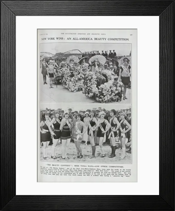 Framed Print : Stills from The Beauty Prize Framed Print : Stills from The Beauty Prize