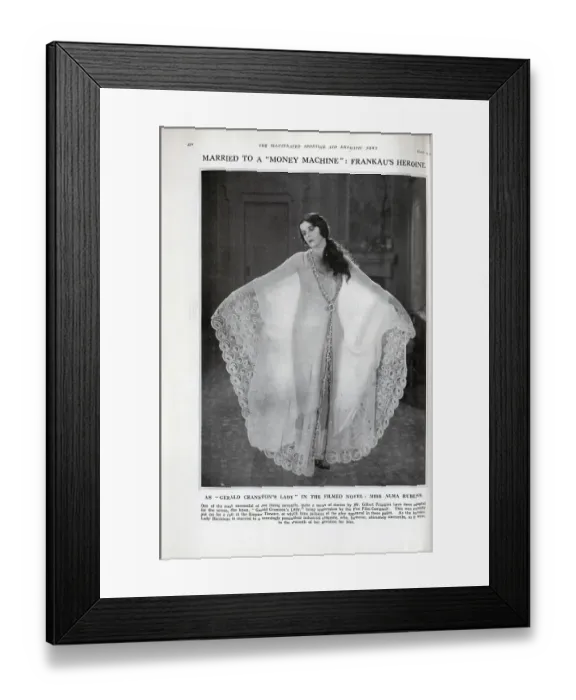 Framed Print : Alma Rubens Framed Print : Alma Rubens