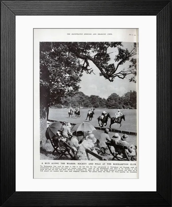 Framed Print : Polo at Roehampton Framed Print : Polo at Roehampton