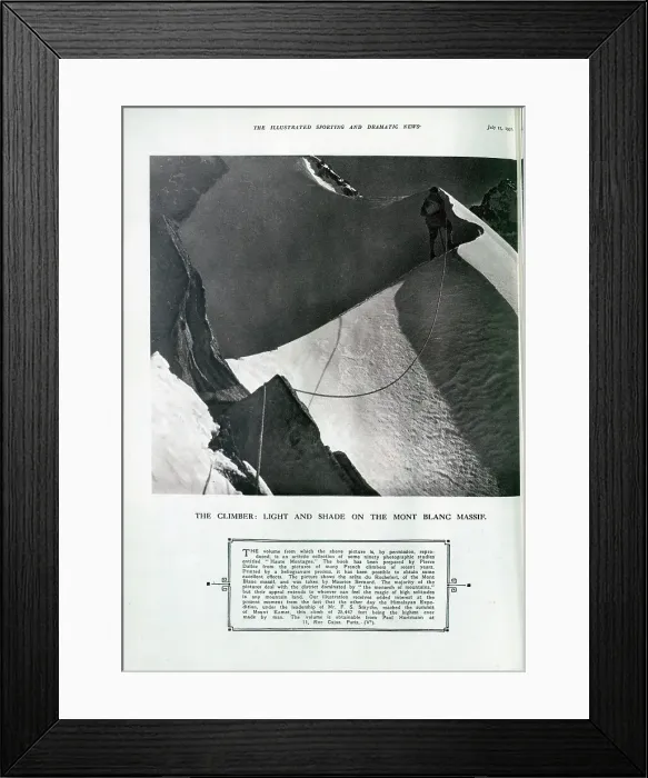 Framed Print : Mont Blanc Framed Print : Mont Blanc