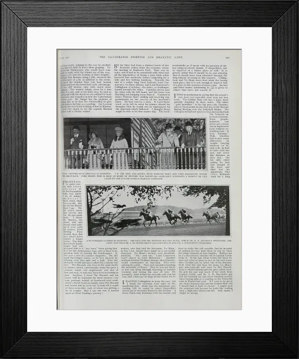 Framed Print : Royalty at Sandown Framed Print : Royalty at Sandown